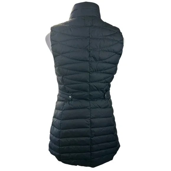 NWT Duluth Women's Cold Faithful Down Tunic Vest Full Zip Puffer in Black Medium - Picture 12 of 15